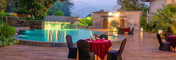 Romantic Poolside